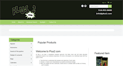 Desktop Screenshot of plus2.com