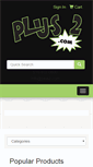 Mobile Screenshot of plus2.com